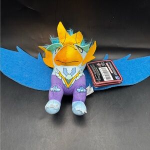 Bakugan Bird Plush Blue W/Tags Toy Factory Spin Master Stuffed Animal Toy Rare